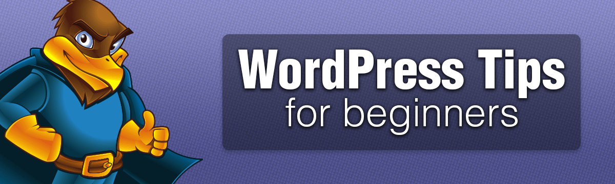 WordPress Tips For Beginners